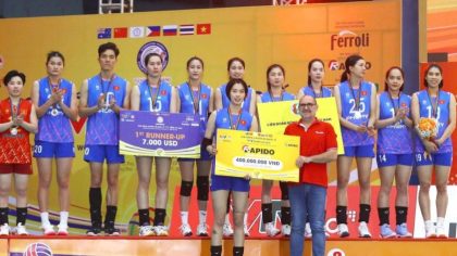 Bóng chuyền nữ Việt Nam đón tin buồn trước ASIAD 20