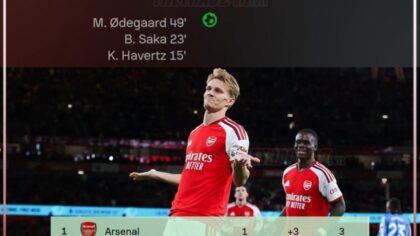Arsenal hủy diệt Coventry, phát đi tối hậu thư tới các đối thủ