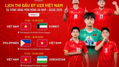 U23 Việt Nam đối đầu U23 Philippines, trực tiếp 13h30 ngày 18/9