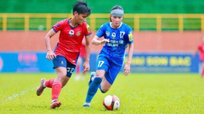 Lượt 12 giải bóng đá nữ VĐQG 2026: Cơn mưa bàn thắng kép