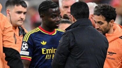 Saka có nguy cơ vắng 12 trận, Arsenal vẫn san bằng khoảng cách với Man City