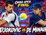 Djokovic đối đầu De Minaur: Xem trực tiếp chung kết ATP China Open 2026