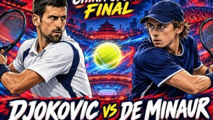 Djokovic đối đầu De Minaur: Xem trực tiếp chung kết ATP China Open 2026