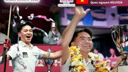 Cơ thủ Việt Nam làm nên lịch sử, vô địch PBA Tour tại Hàn Quốc